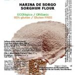 SALUTEF Harina de sorgo sin gluten y ecológica